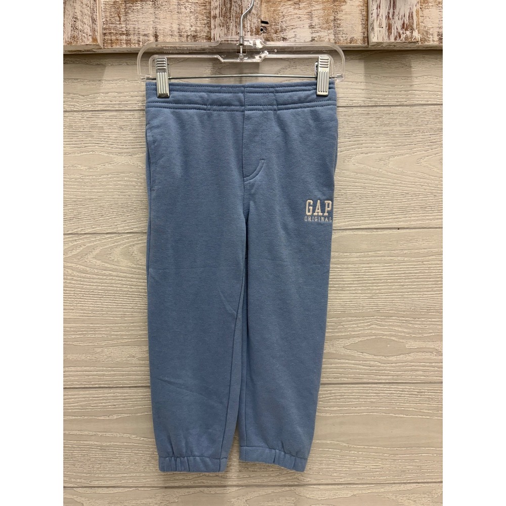 GAP Kids Boys 2 PC Pant Set 5T Blue Monster Truck Sweatshirt Joggers 1969 NEW - Picture 5 of 7